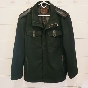 Cole Haan Men's Jacket Size L Wool Coat